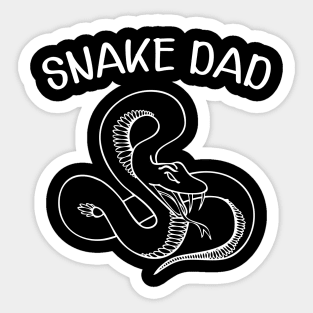 Snake Dad Sticker